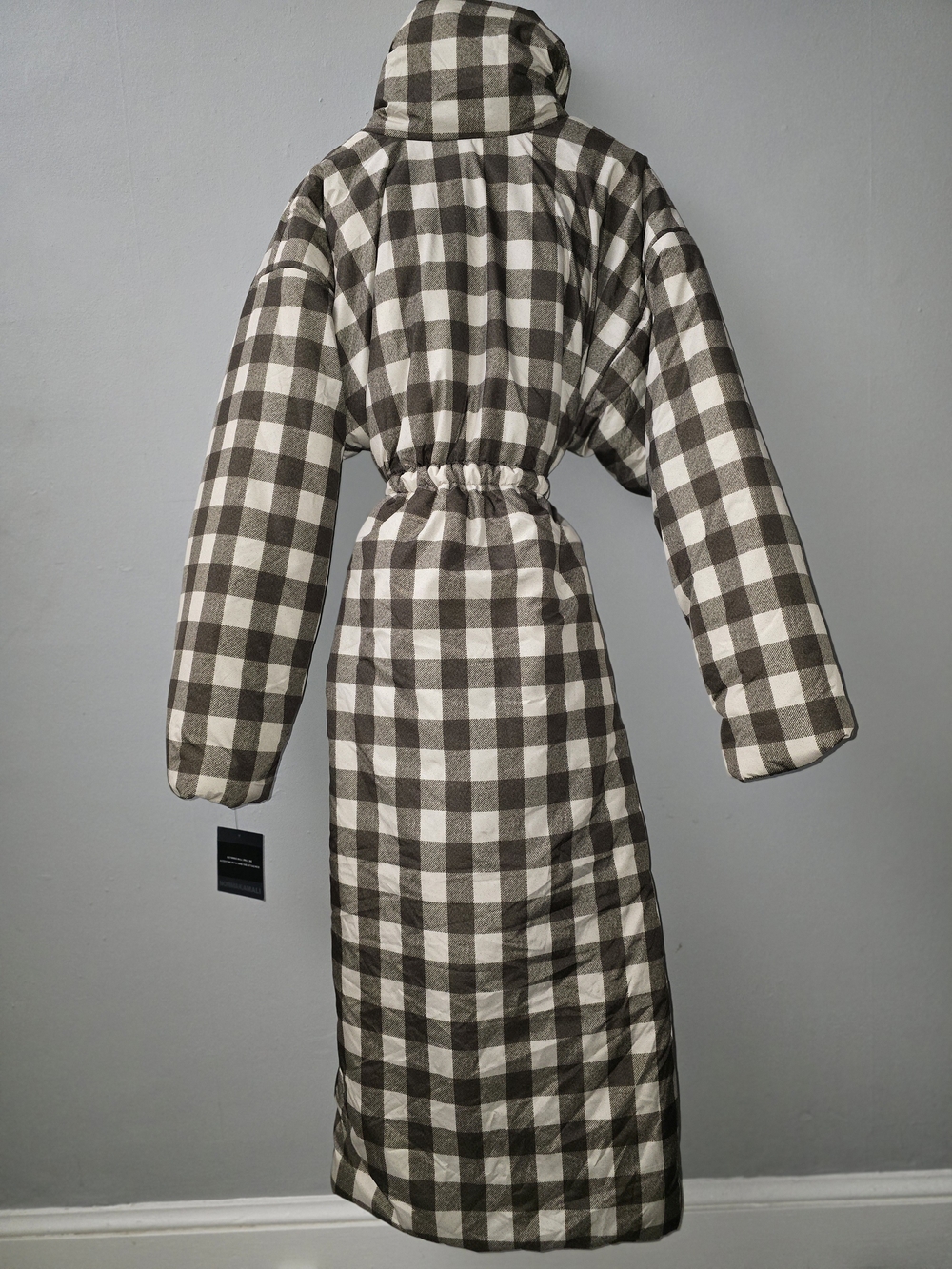 Norma Kamali High-Collar Full-Length Puffer Coat - Picture 3 of 7